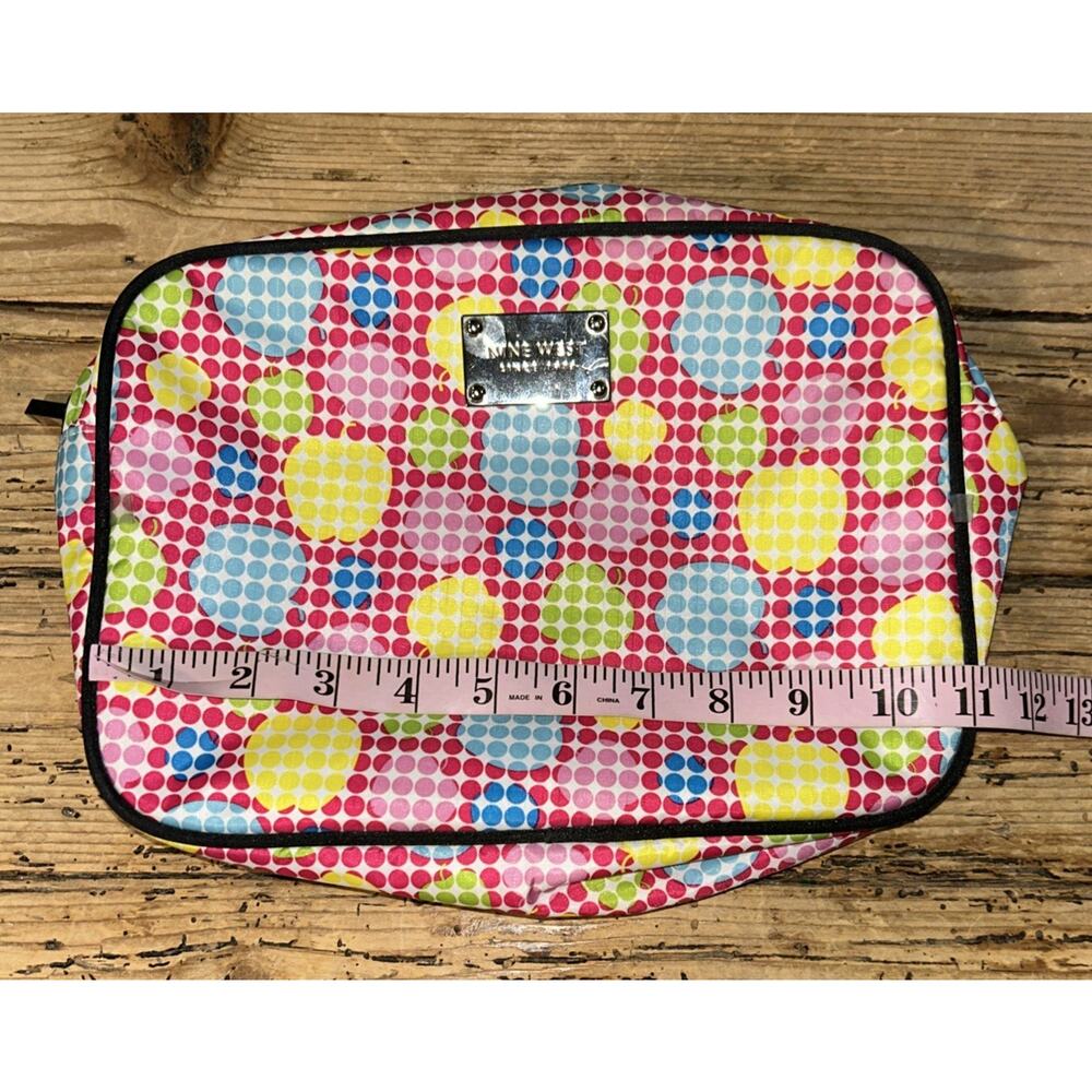 Nine West Large Multicolored Cosmetic Bag - Picture 3 of 5